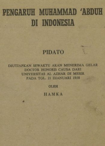 PENGARUH MUHAMMAD ABDUH DI INDONESIA